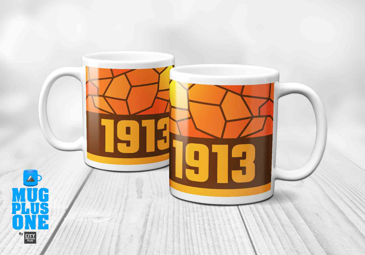 1913 Year Mug (11oz, Brown)