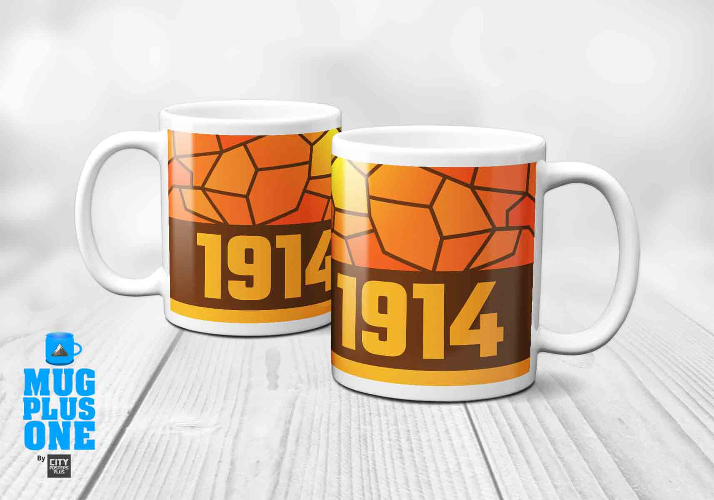 1914 Year Mug (11oz, Brown)