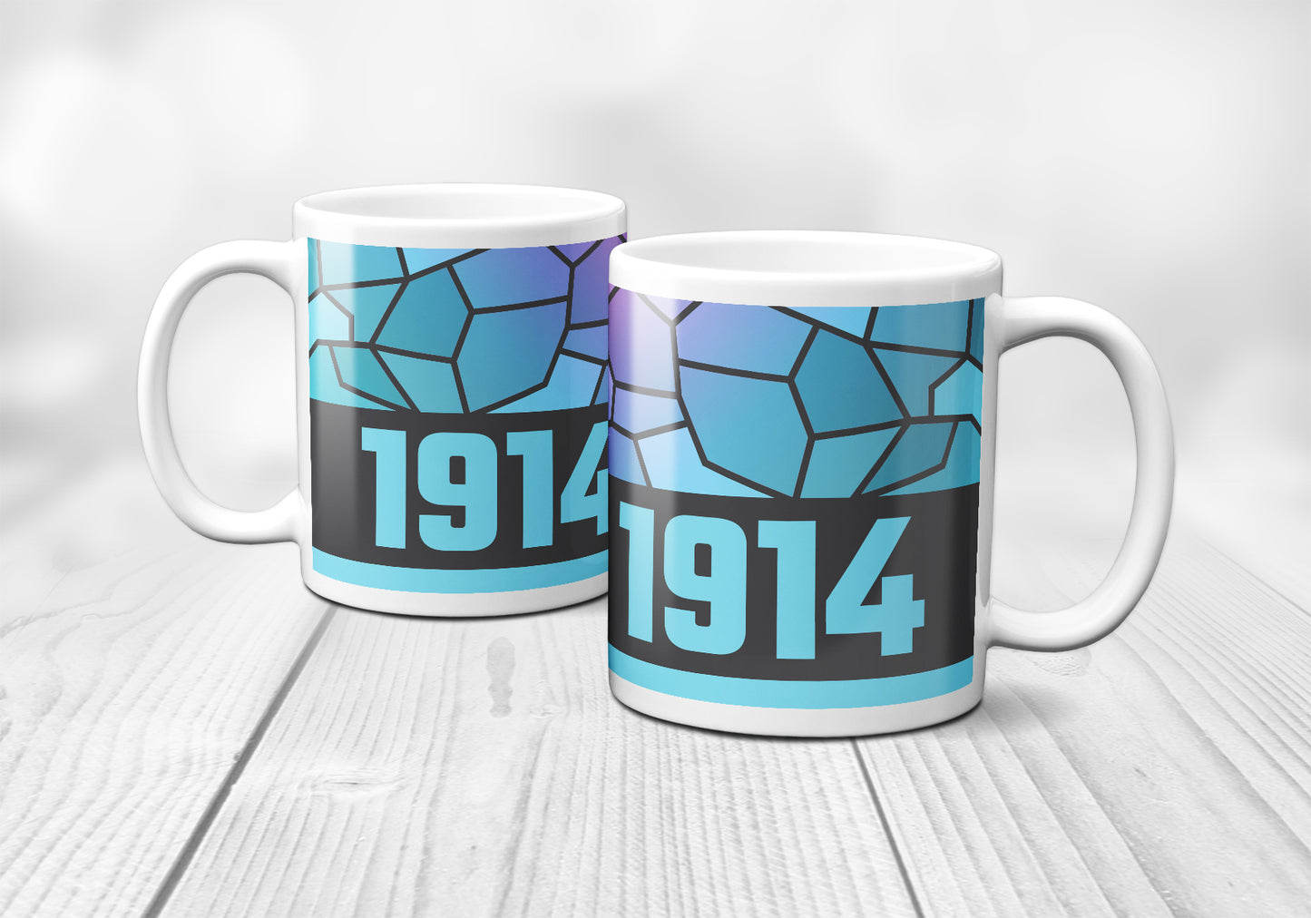 1914 Year Mug (11oz, Charcoal Grey)