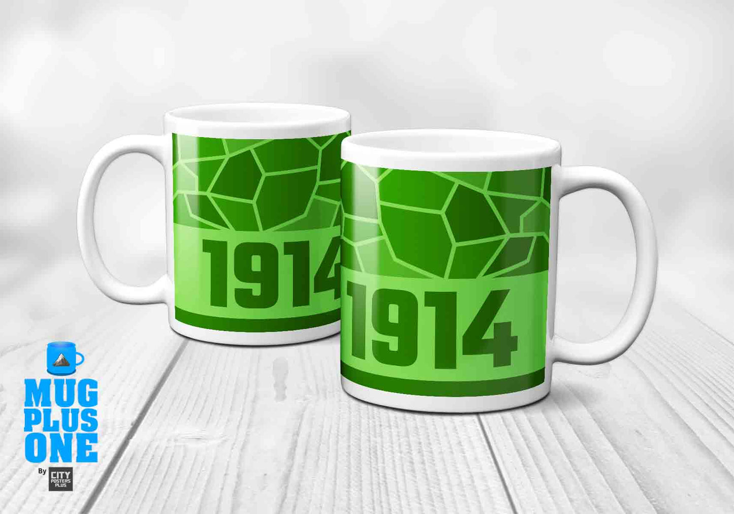 1914 Year Mug (11oz, Liril Green)