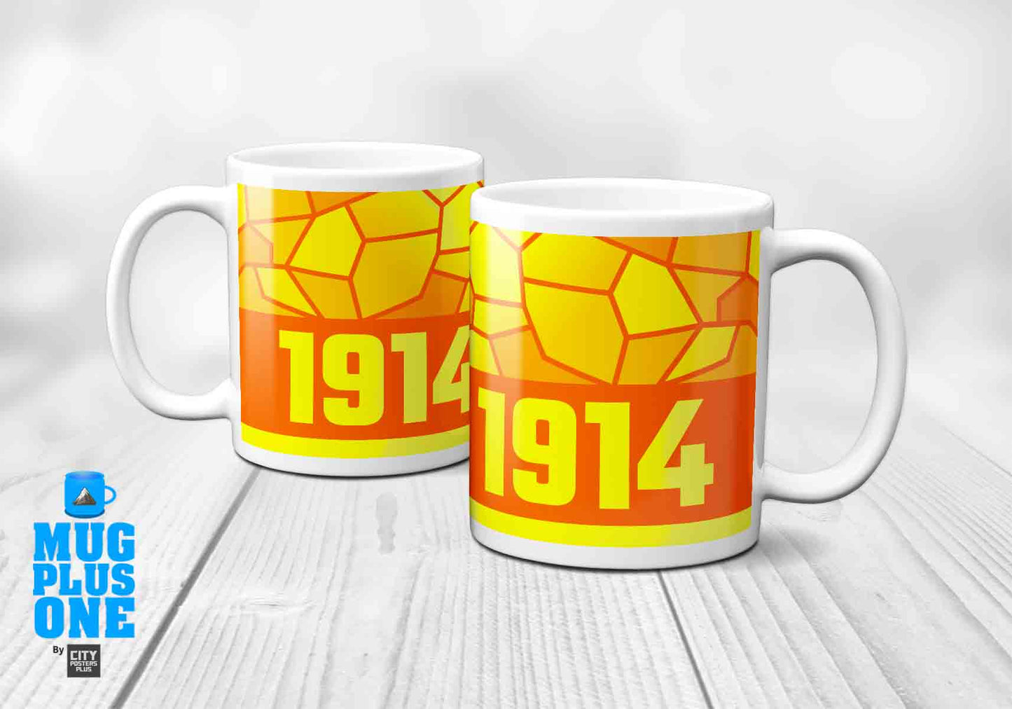 1914 Year Mug (11oz, Orange)