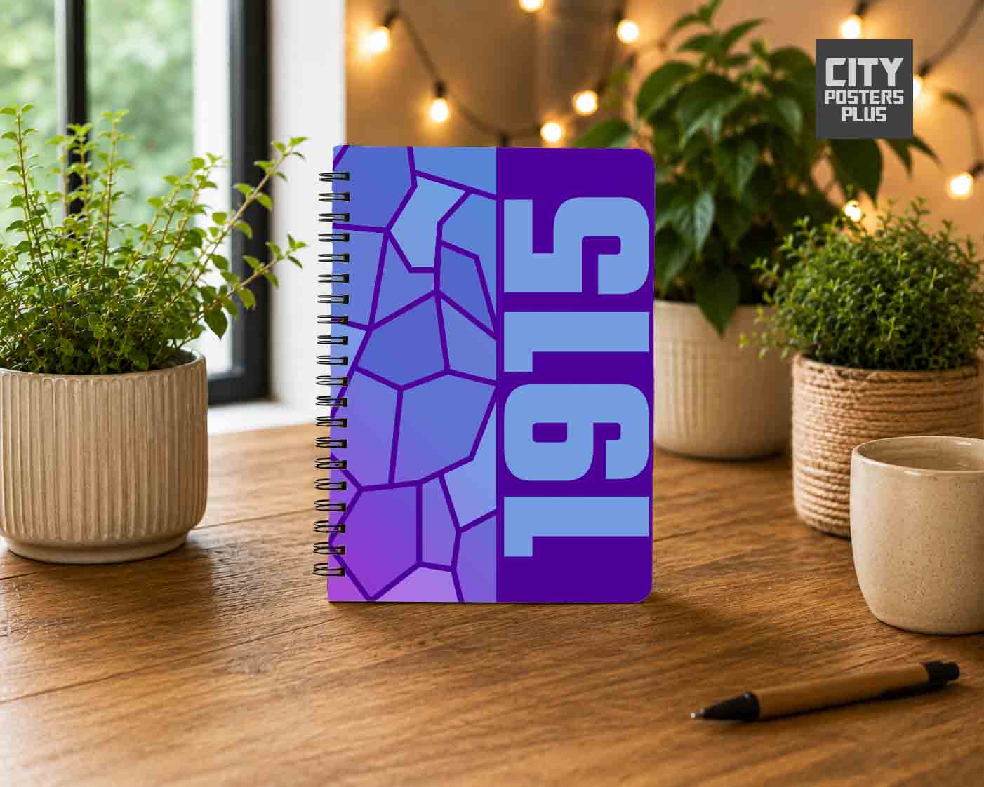 1915 Year Notebook (Purple)