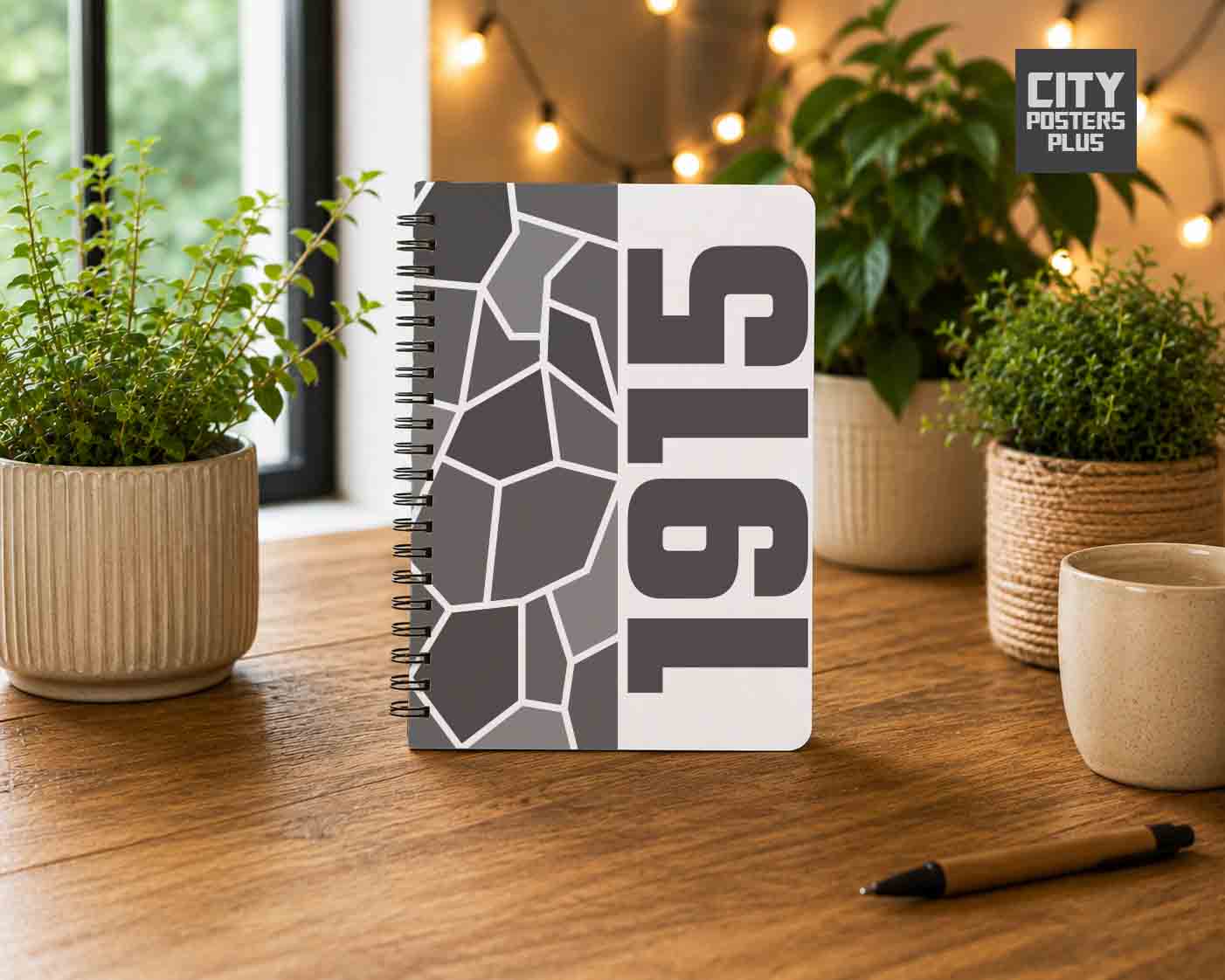 1915 Year Notebook (White)