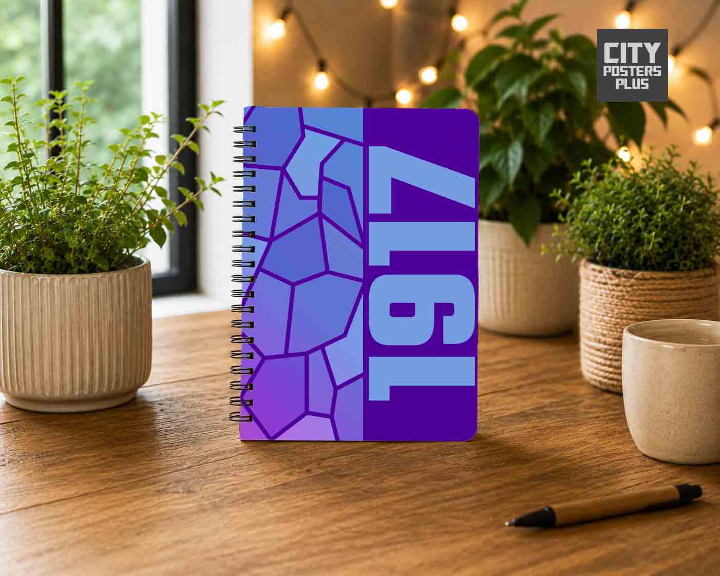1917 Year Notebook (Purple)