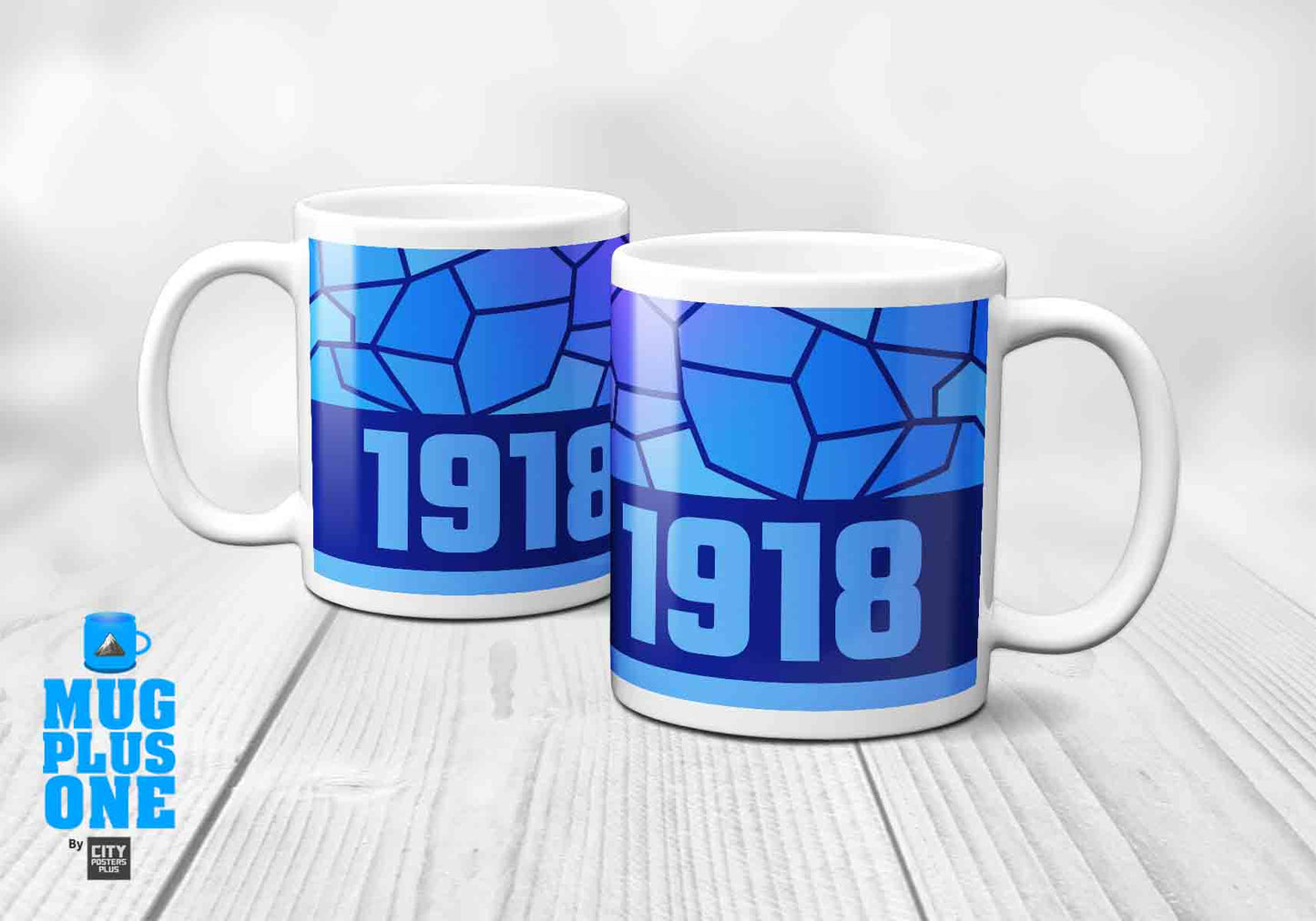 1918 Year Mug (11oz, Royal Blue)