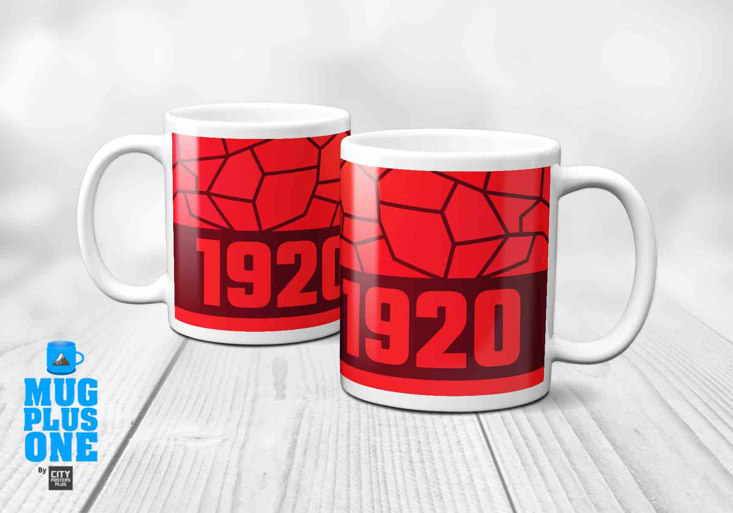 1920 Year Mug (11oz, Maroon)