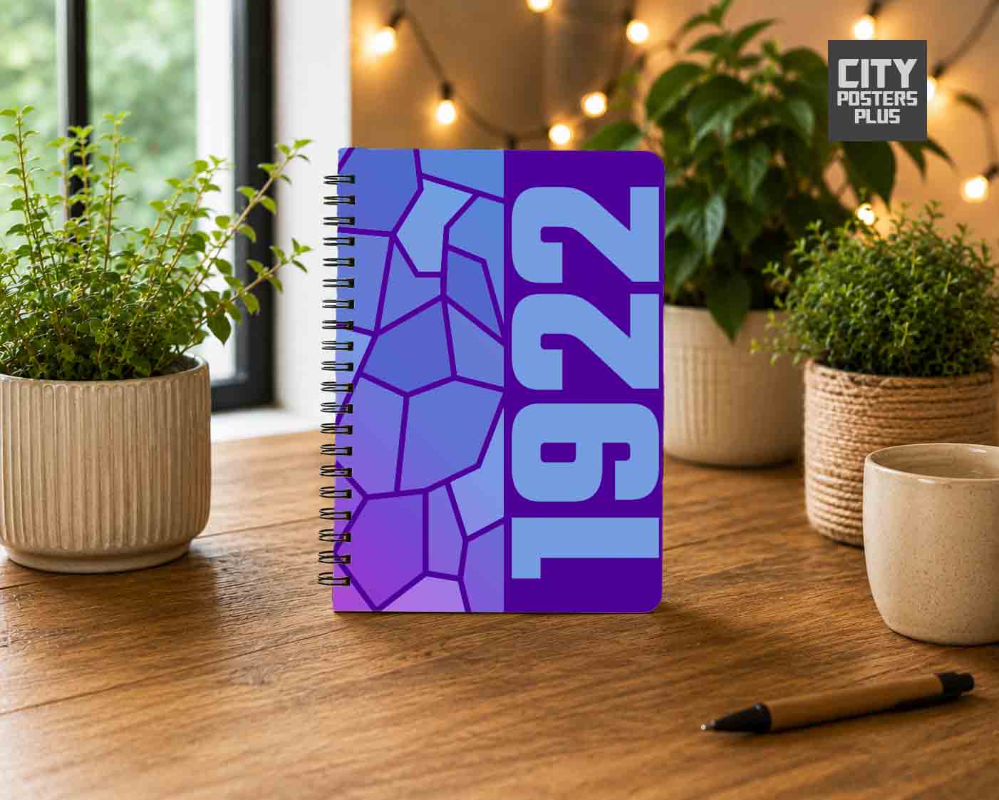1922 Year Notebook (Purple)
