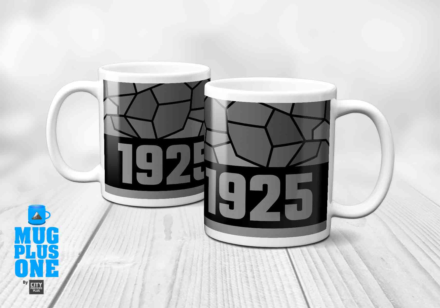 1925 Year Mug (11oz, Black)