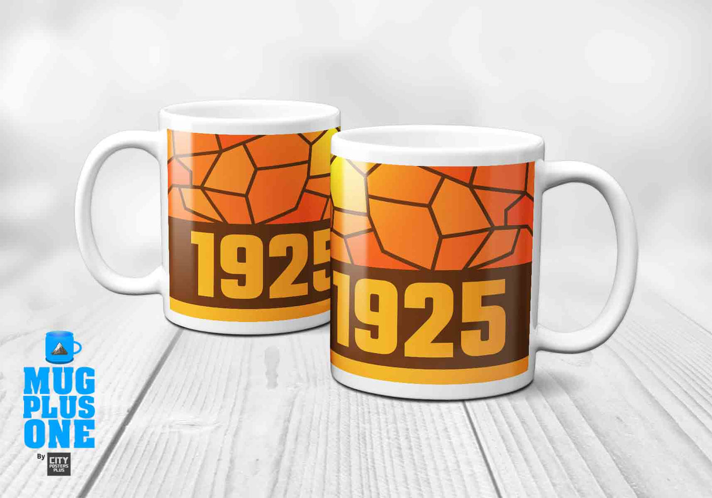 1925 Year Mug (11oz, Brown)