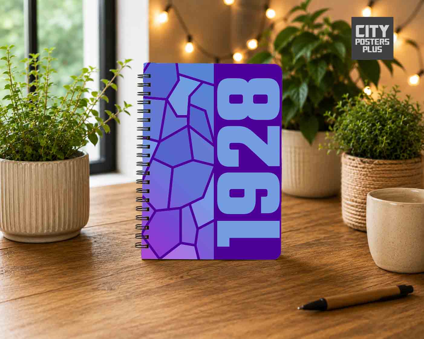 1928 Year Notebook (Purple)