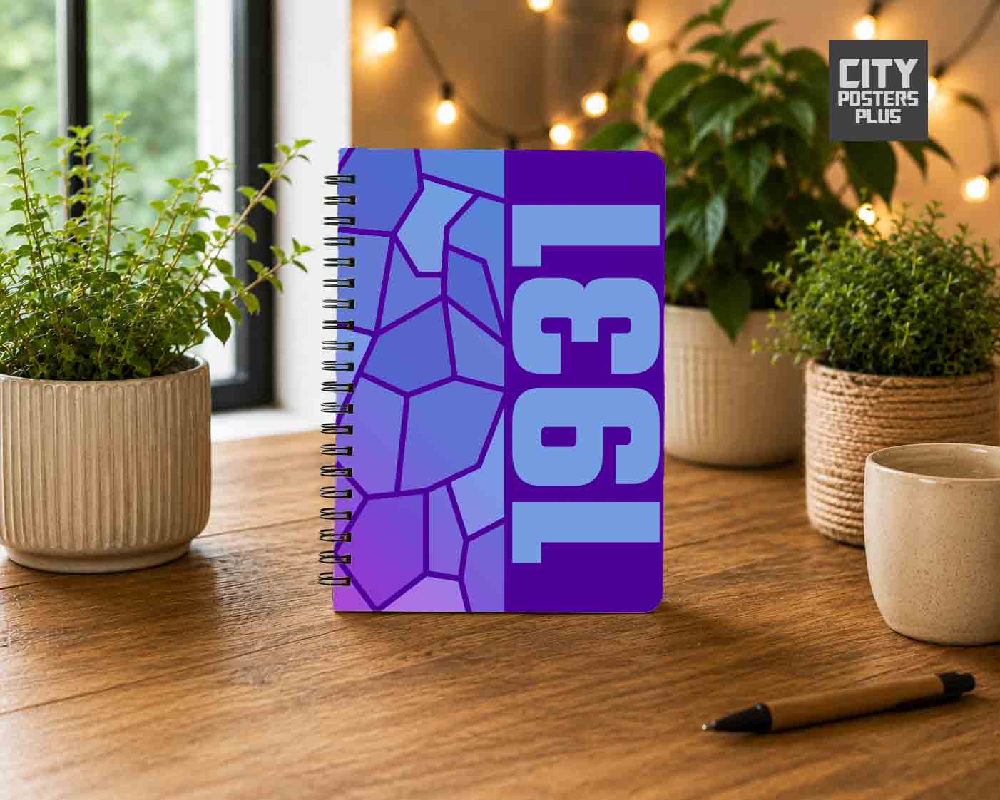 1931 Year Notebook (Purple)