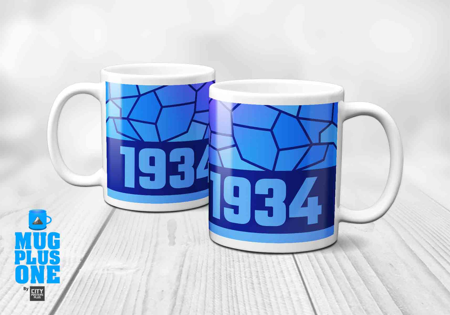 1934 Year Mug (11oz, Royal Blue)