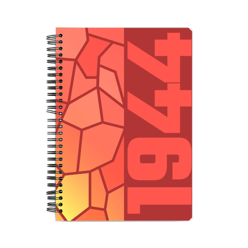 1944 Year Notebook (Red)
