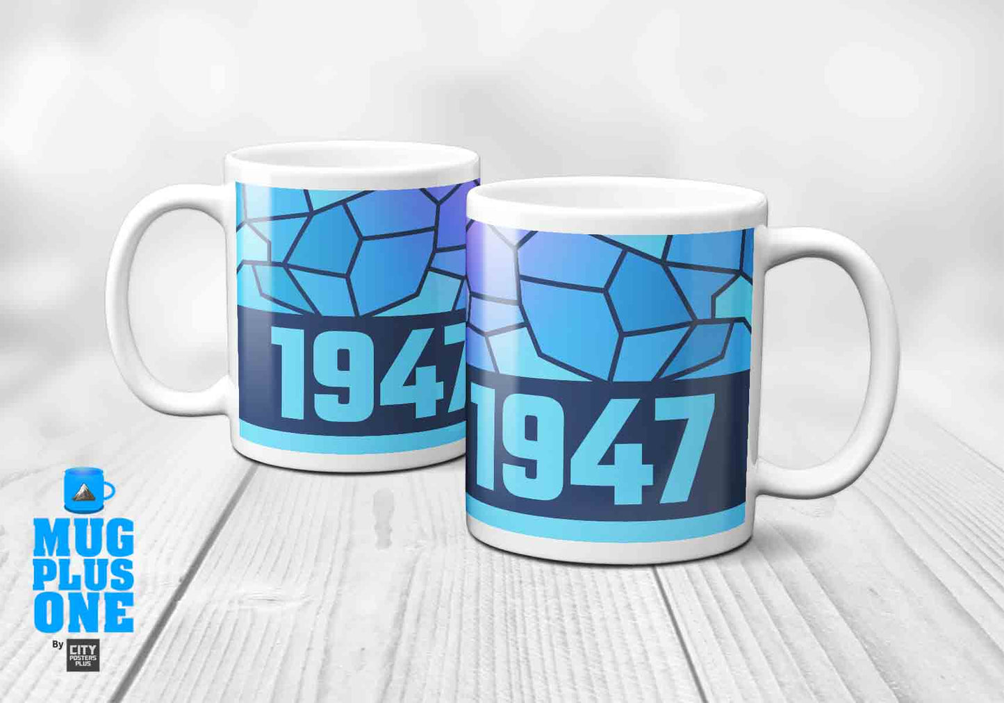 1947 Year Mug (11oz, Navy Blue)