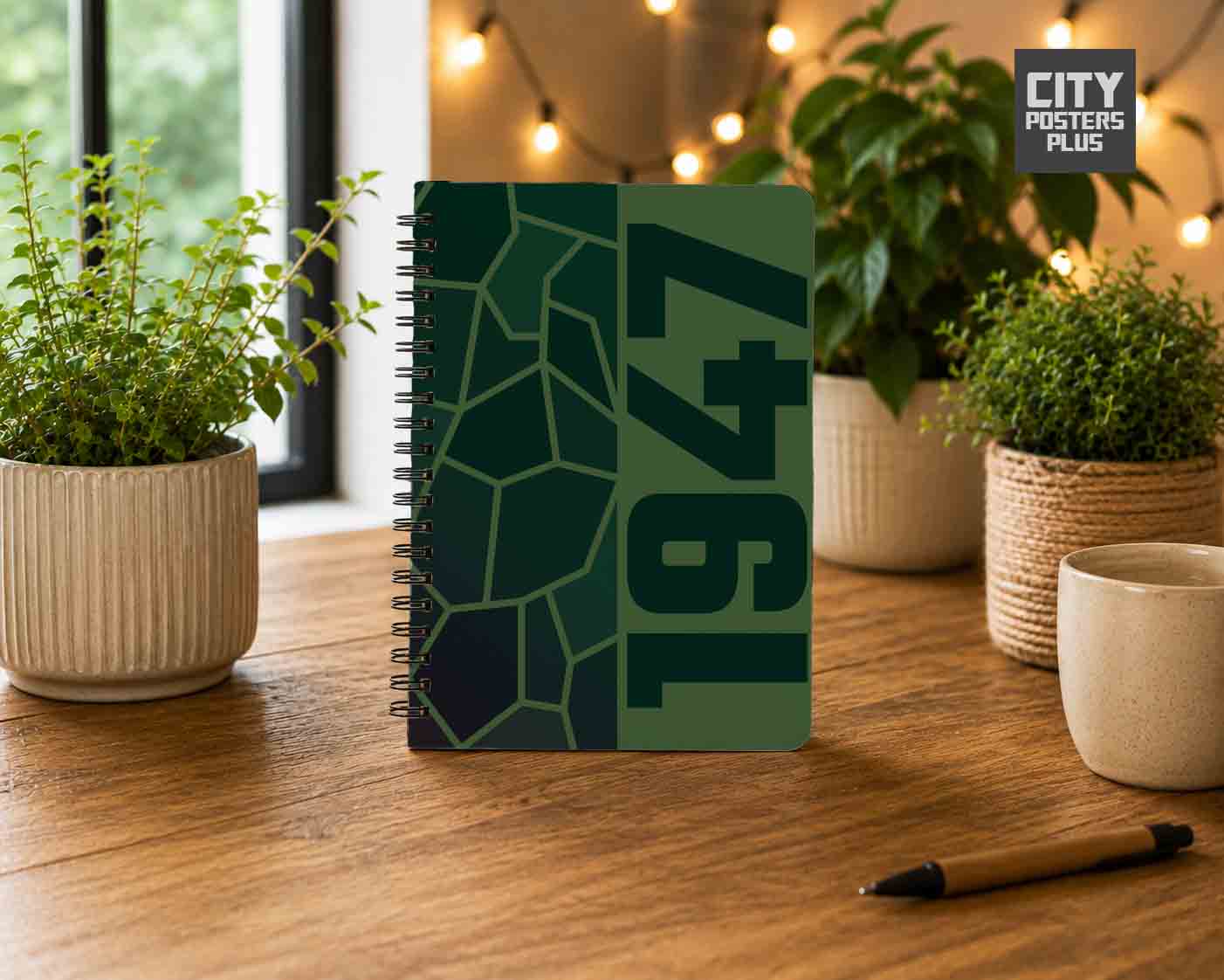 1947 Year Notebook (Olive Green)