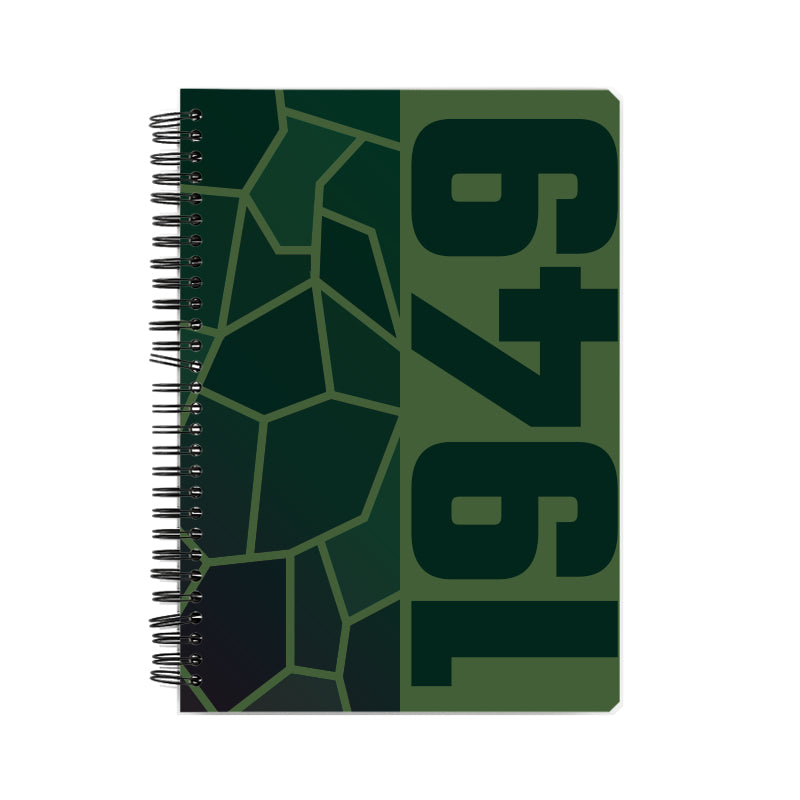 1949 Year Notebook (Olive Green)