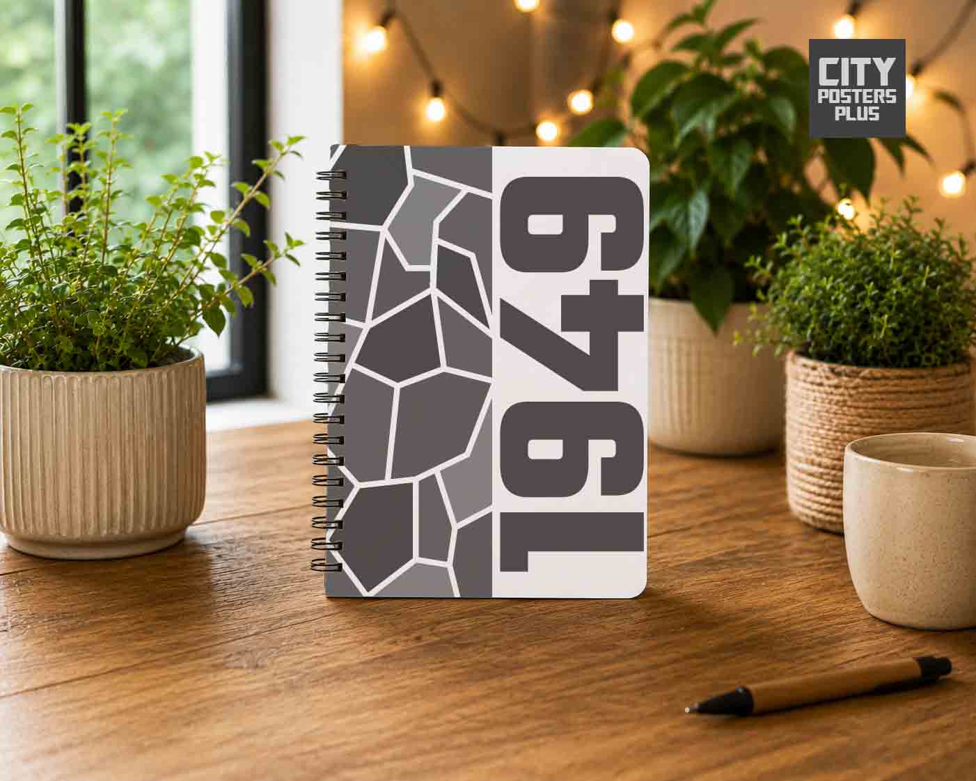 1949 Year Notebook (White)
