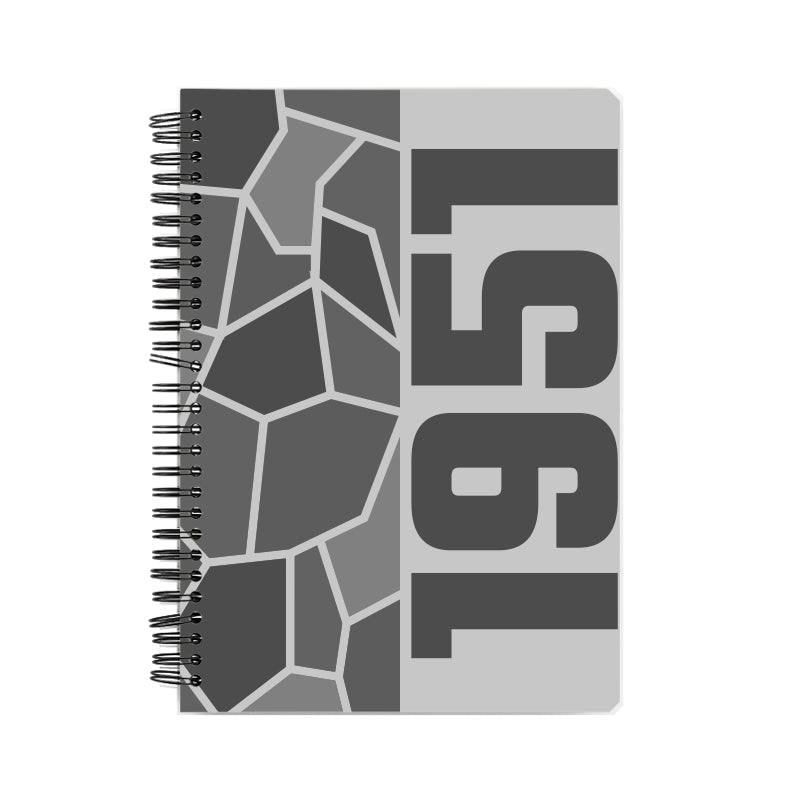 1951 Year Notebook (Melange Grey)