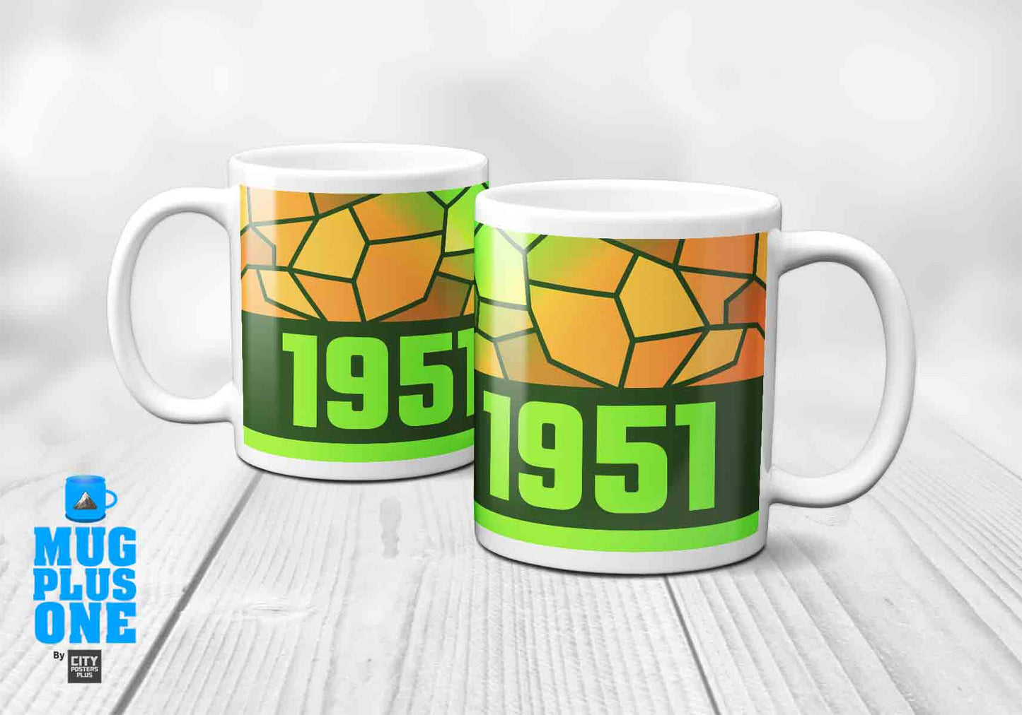 1951 Year Mug (11oz, Olive Green)
