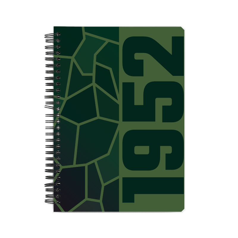 1952 Year Notebook (Olive Green)