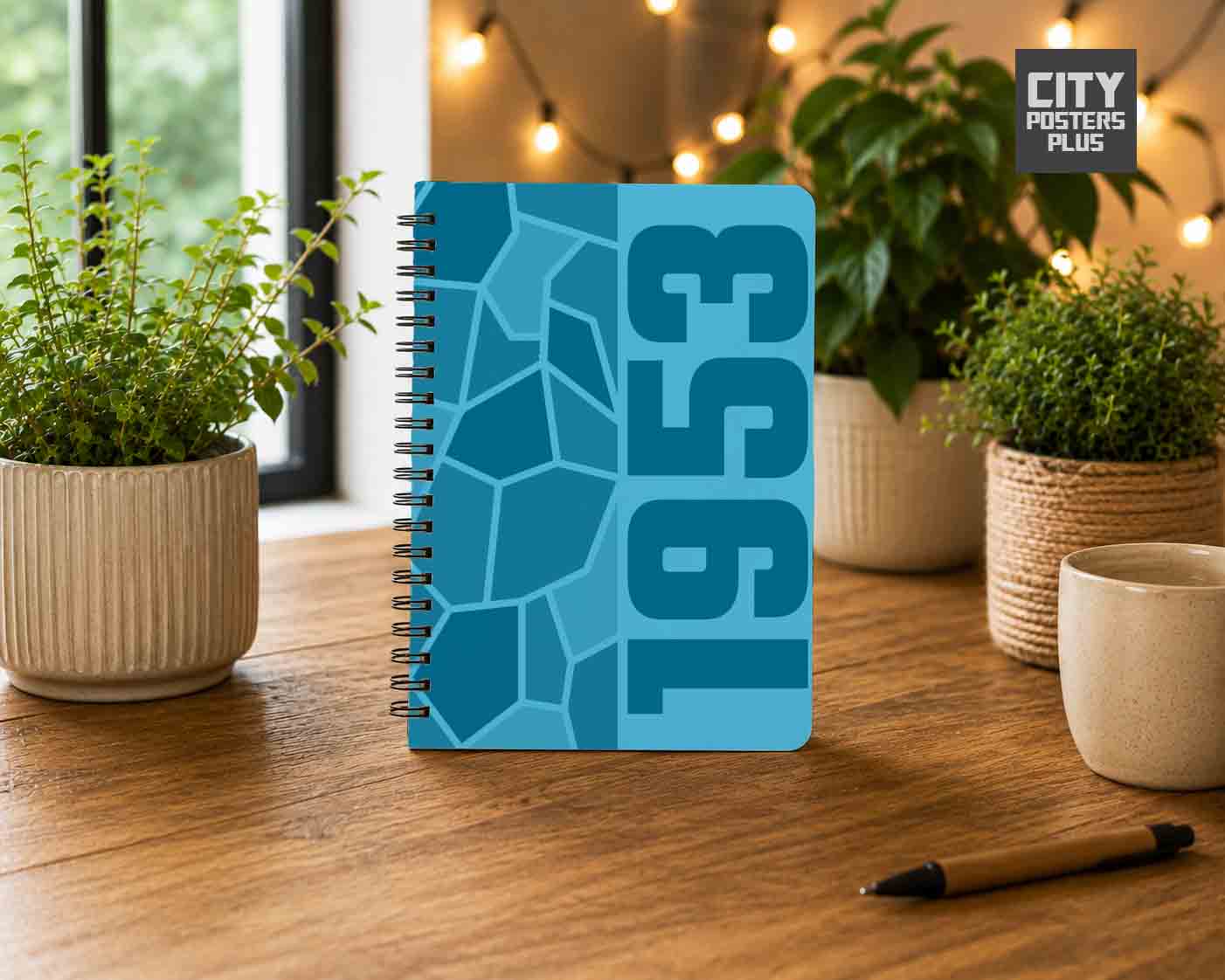 1953 Year Notebook (Sky Blue)