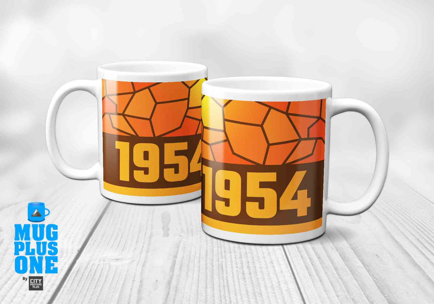 1954 Year Mug (11oz, Brown)