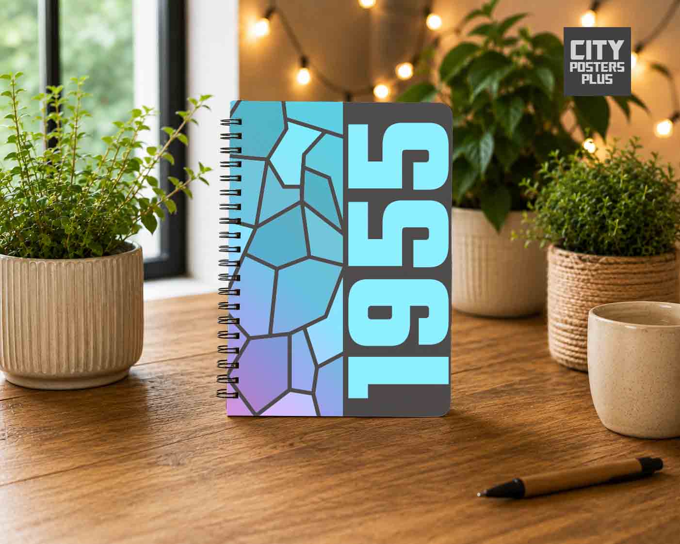1955 Year Notebook (Charcoal Grey)