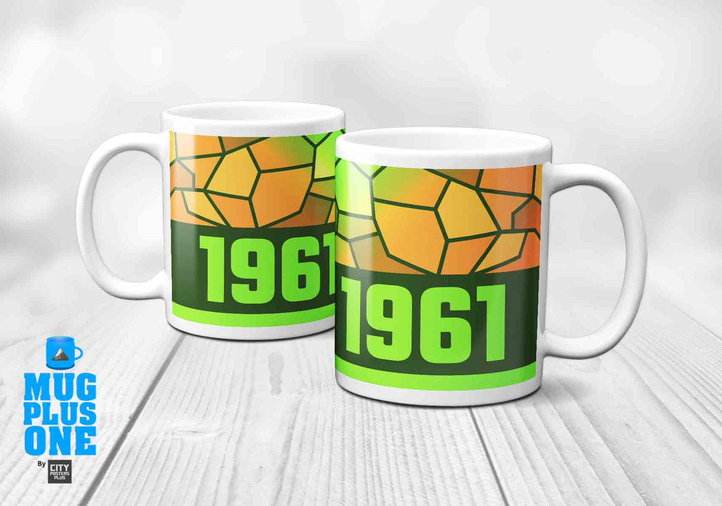 1961 Year Mug (11oz, Olive Green)