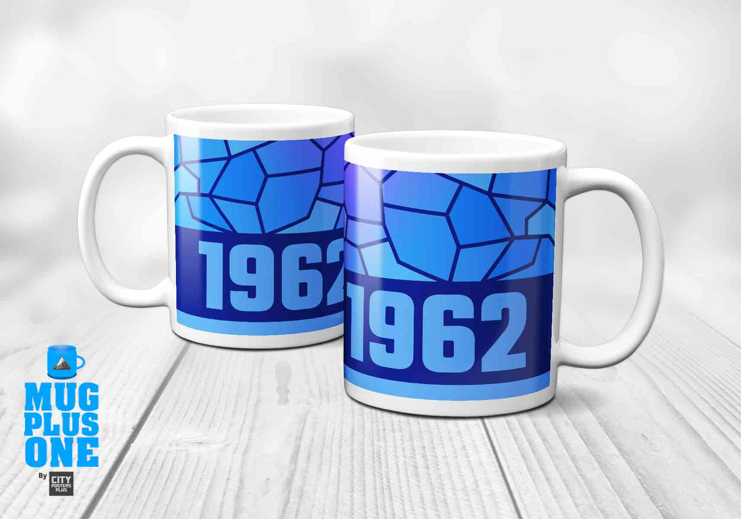 1962 Year Mug (11oz, Royal Blue)