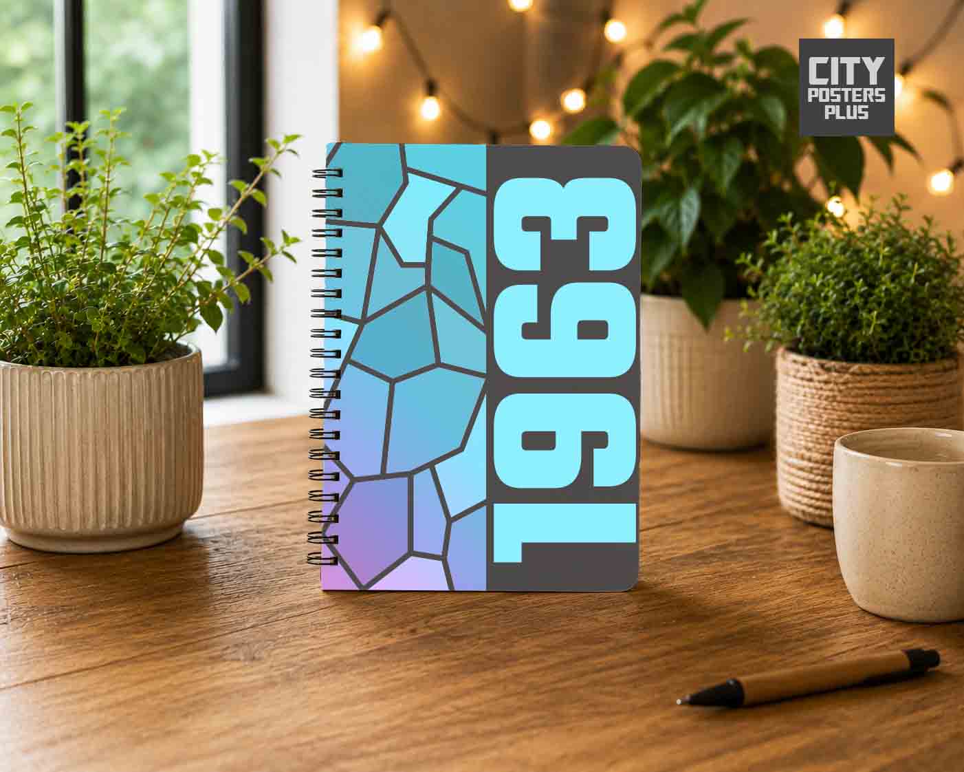 1963 Year Notebook (Charcoal Grey)