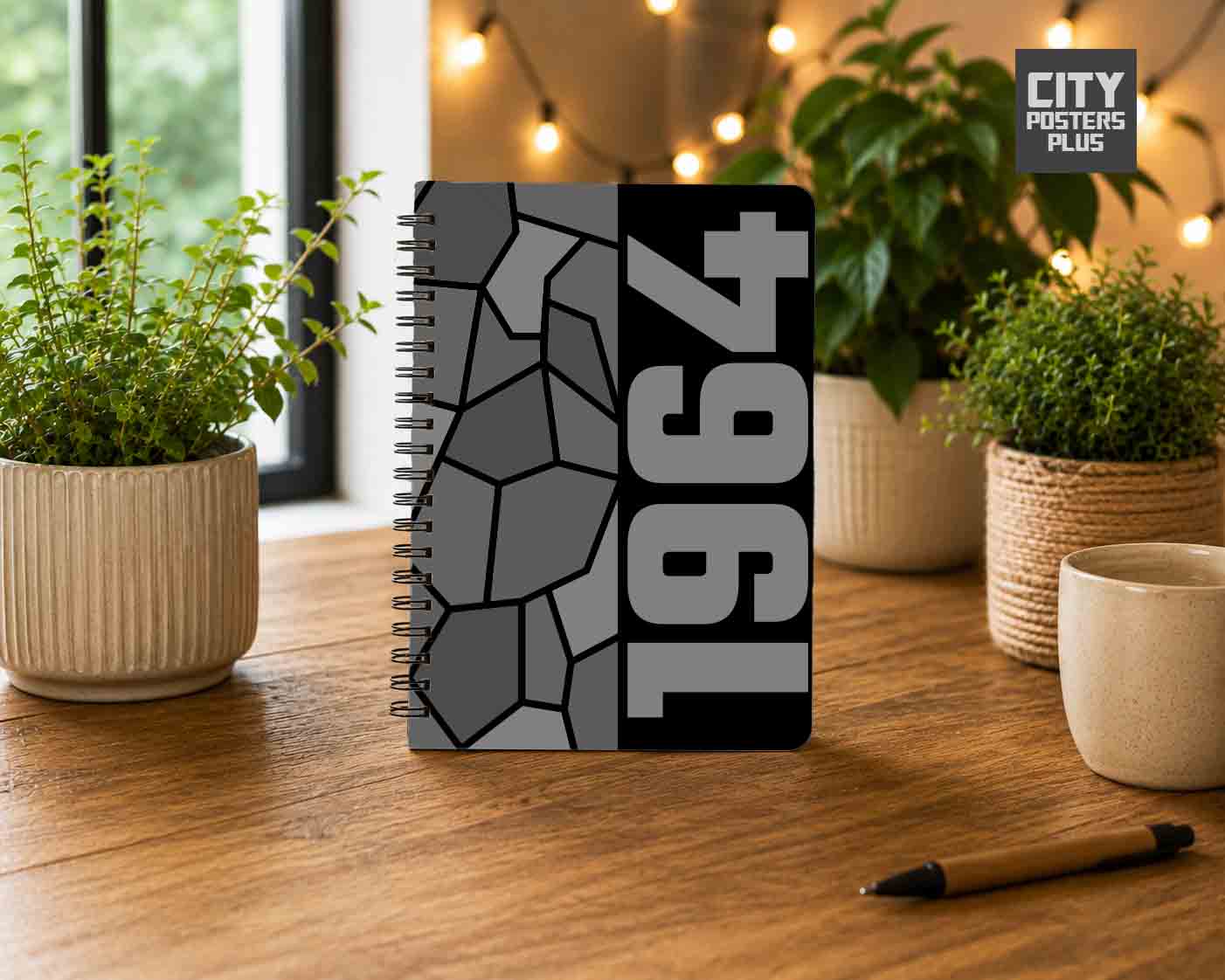 1964 Year Notebook (Black)