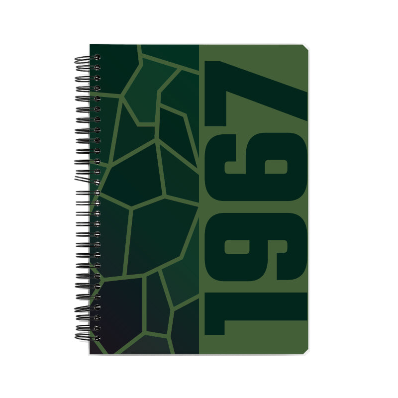 1967 Year Notebook (Olive Green)