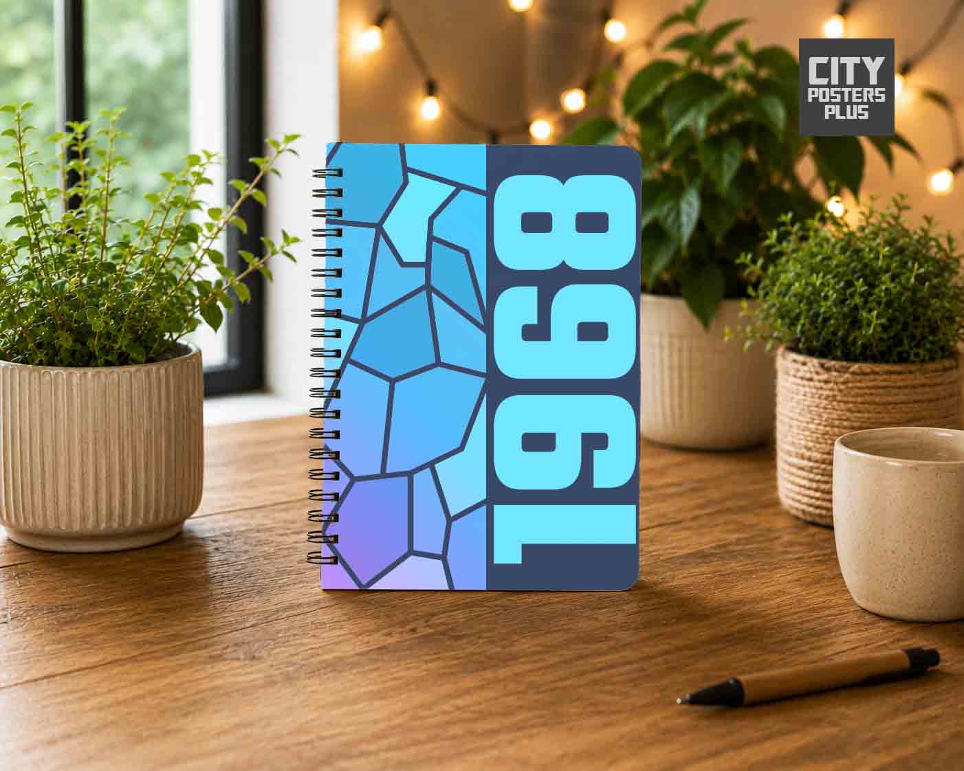 1968 Year Notebook (Navy Blue)