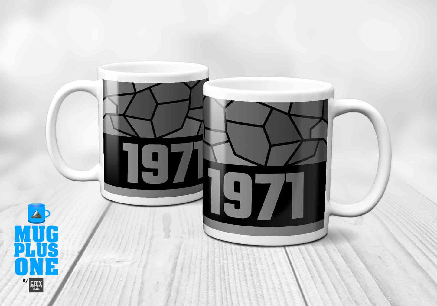 1971 Year Mug (11oz, Black)