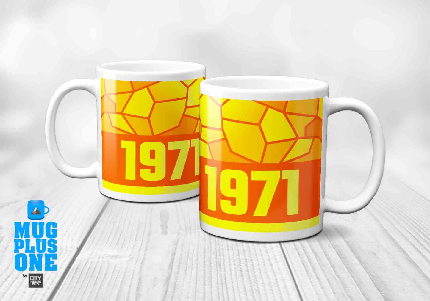 1971 Year Mug (11oz, Orange)