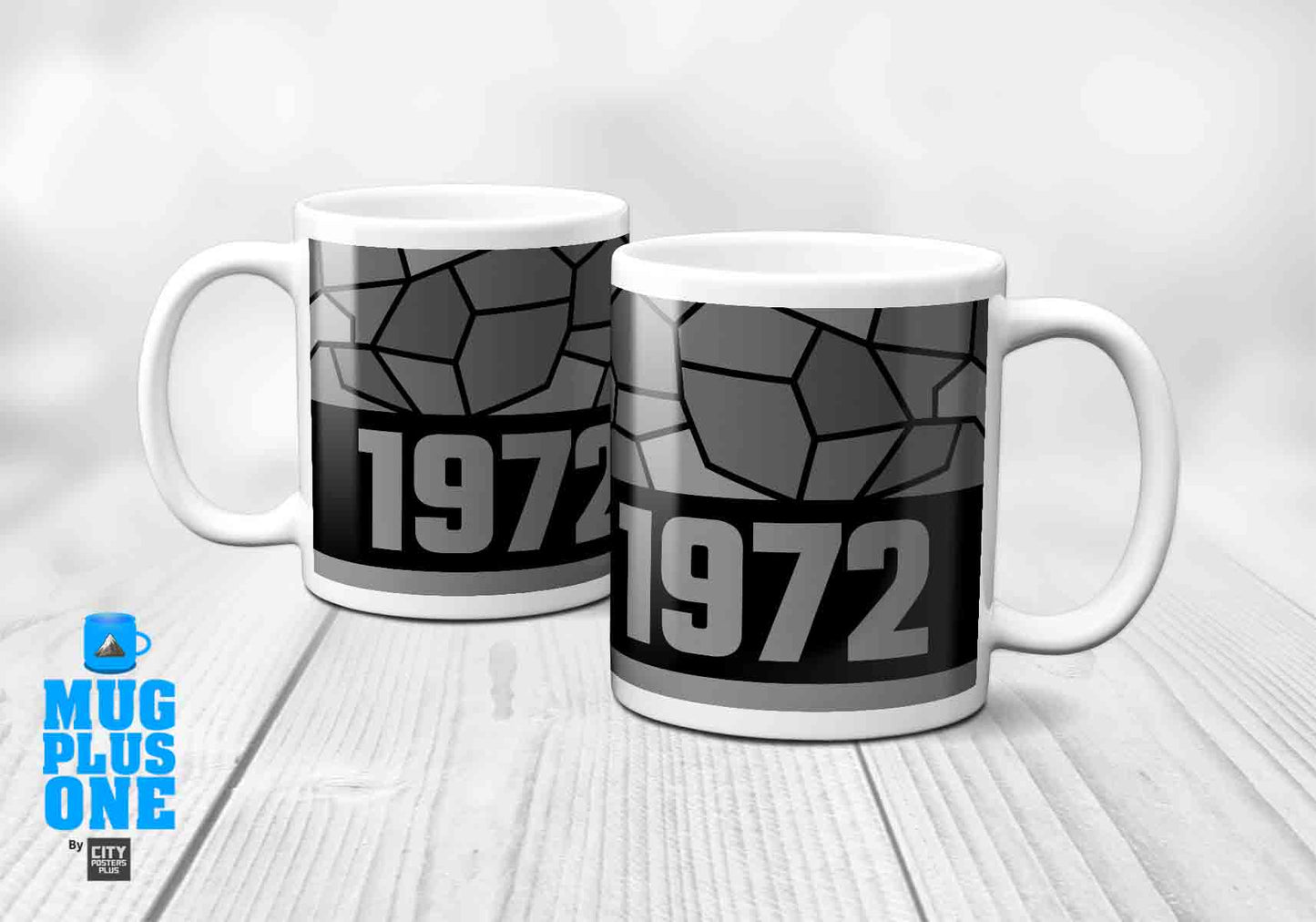 1972 Year Mug (11oz, Black)