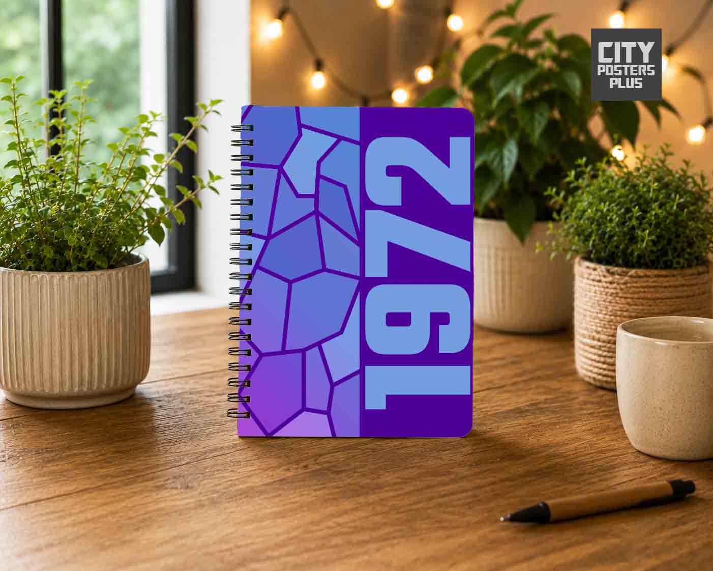 1972 Year Notebook (Purple)