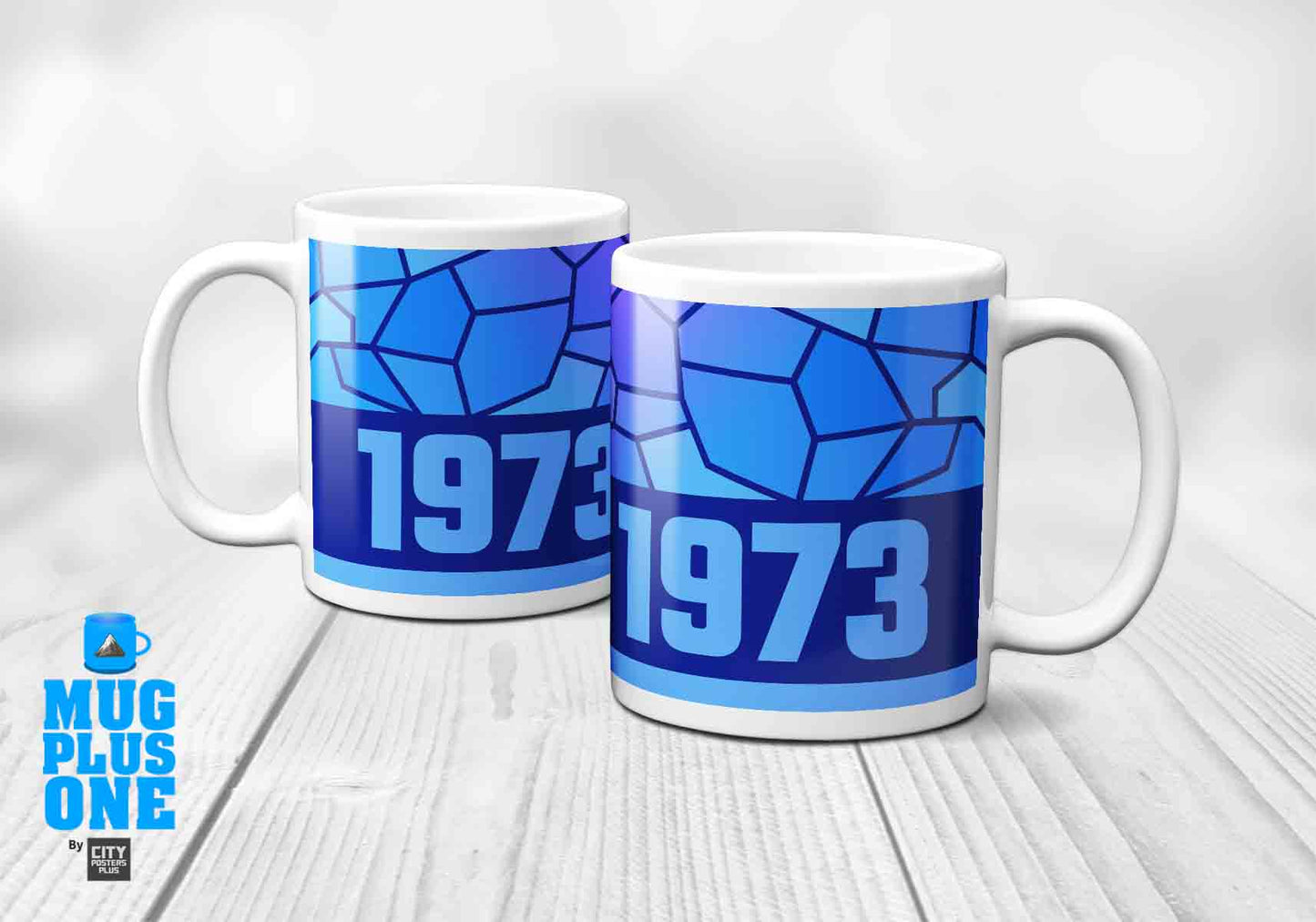 1973 Year Mug (11oz, Royal Blue)