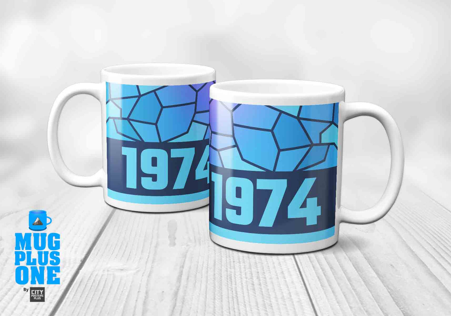 1974 Year Mug (11oz, Navy Blue)