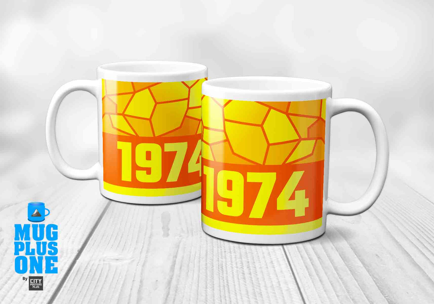 1974 Year Mug (11oz, Orange)