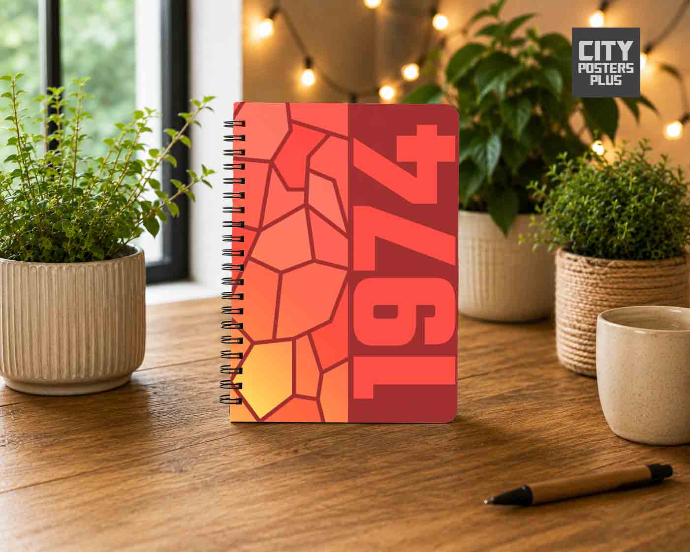 1974 Year Notebook (Red)