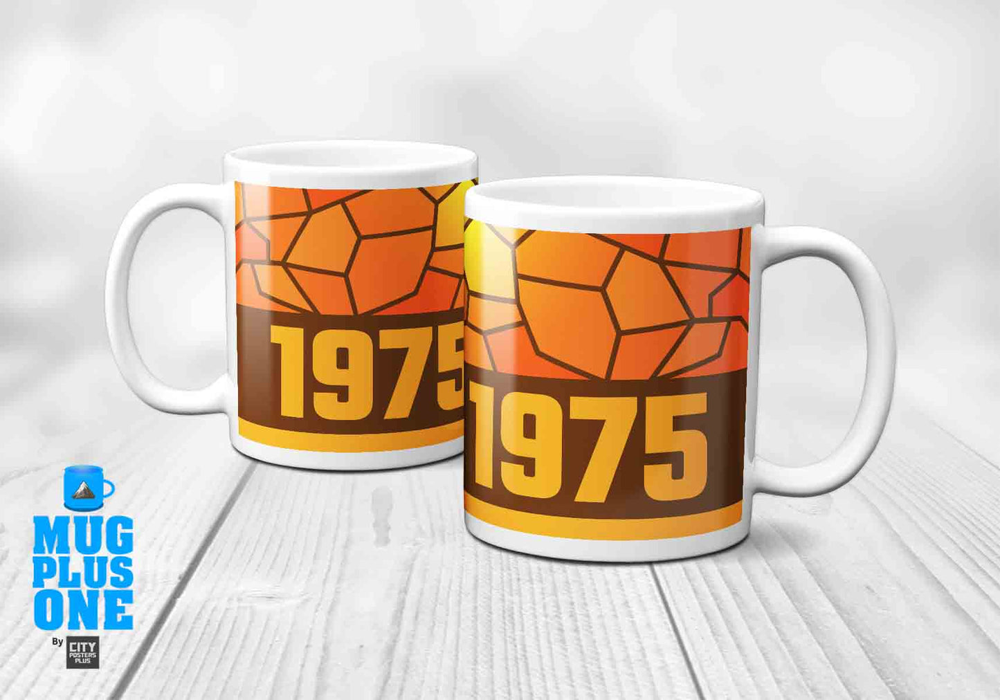 1975 Year Mug (11oz, Brown)
