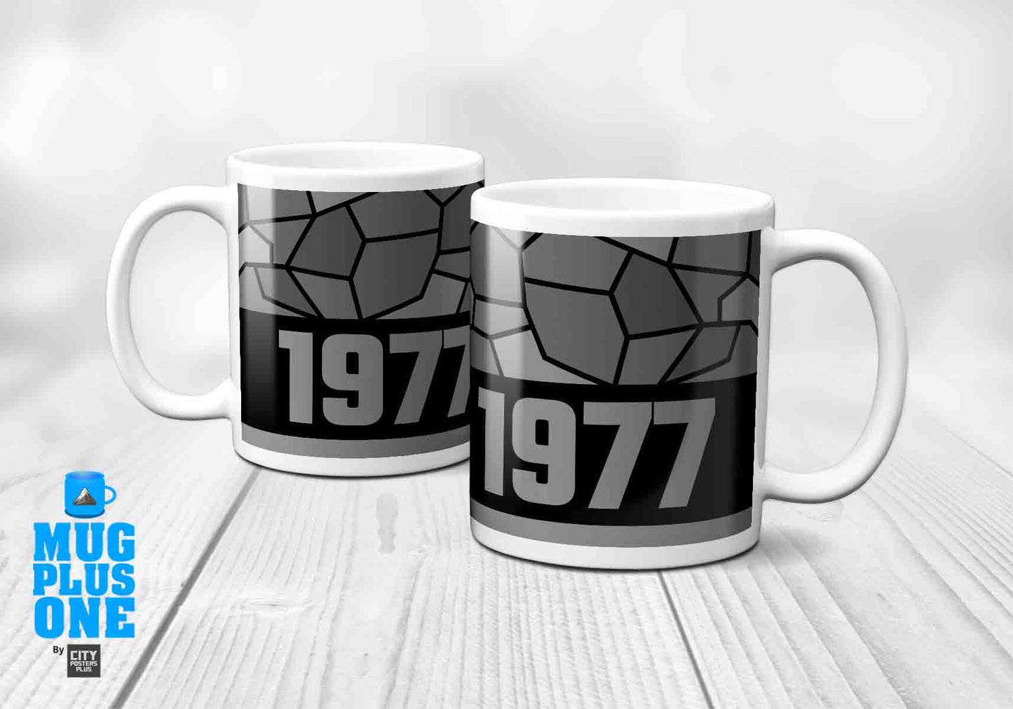 1977 Year Mug (11oz, Black)