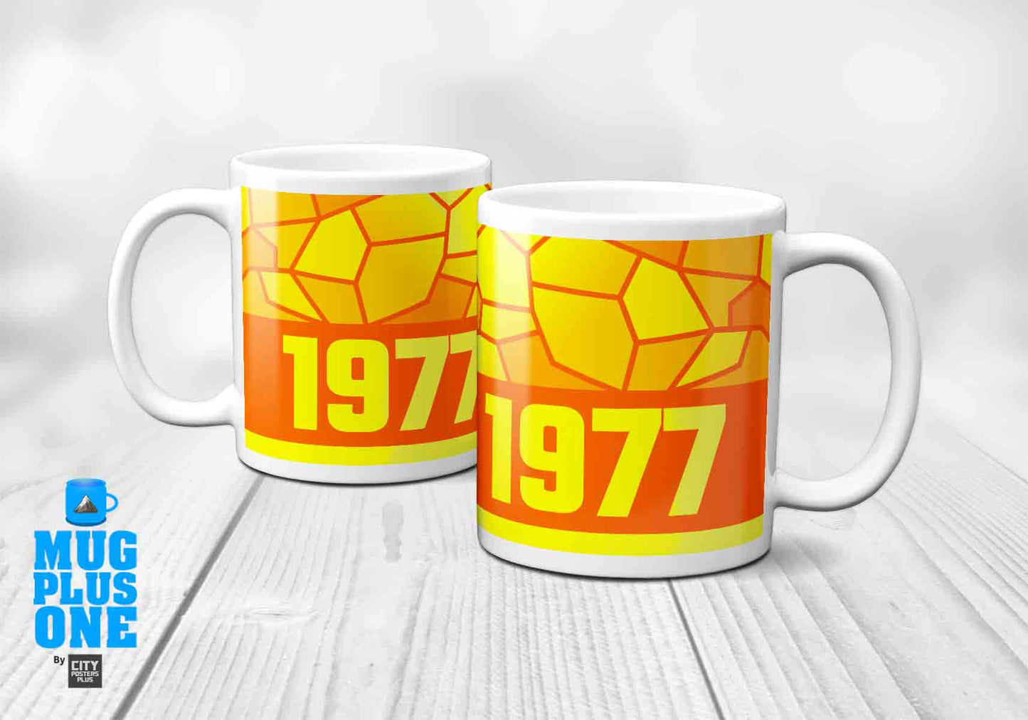 1977 Year Mug (11oz, Orange)