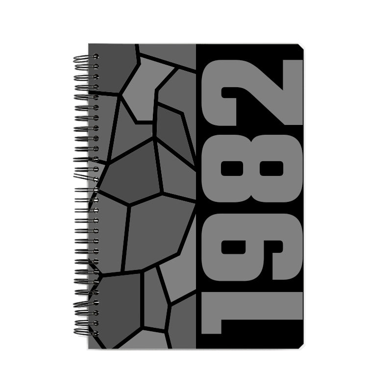 1982 Year Notebook (Black)