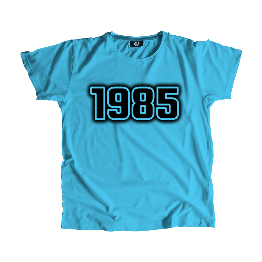 1985 Vintage Heritage Year Men Unisex T-Shirt (Sky Blue)