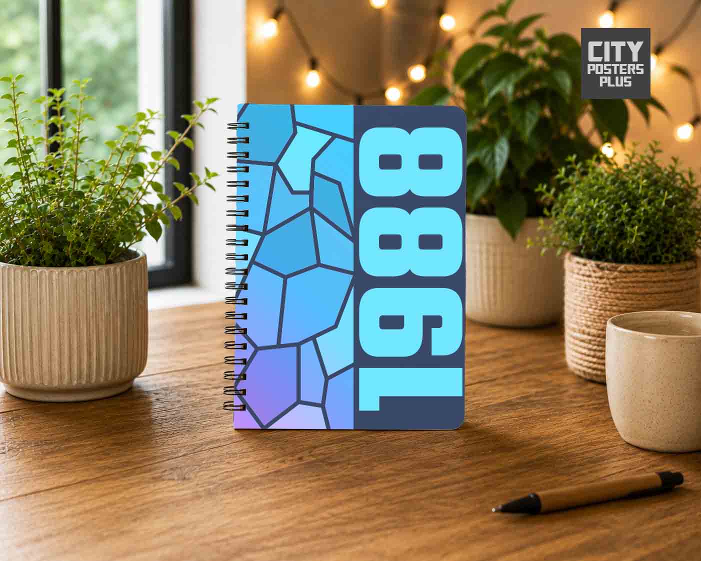 1988 Year Notebook (Navy Blue)
