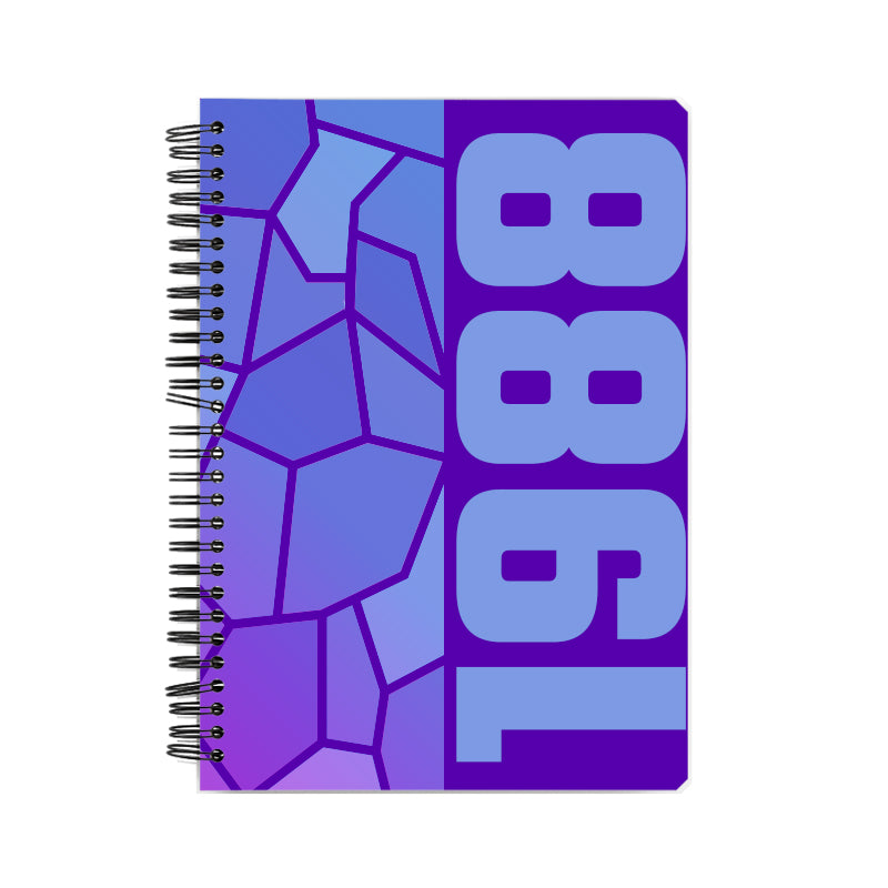 1988 Year Notebook (Purple)