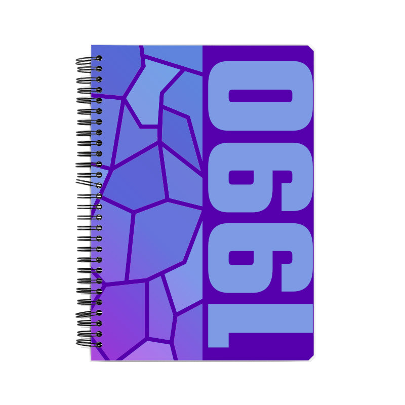 1990 Year Notebook (Purple)