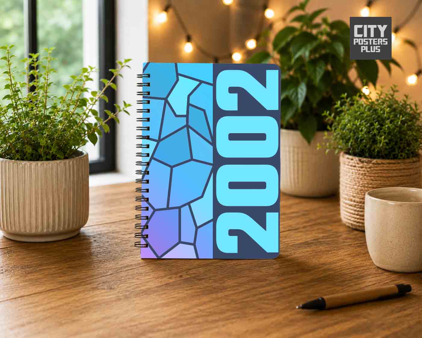2002 Year Notebook (Navy Blue)